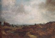 John Constable Hampstead Heath with London in the distance oil